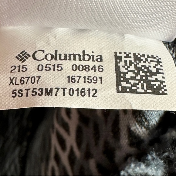 Columbia 1/4 zip lightweight fleece sweater, sz large, polyester, spring, layer - Picture 4 of 10